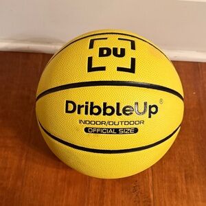 DribbleUp Yellow Basketball